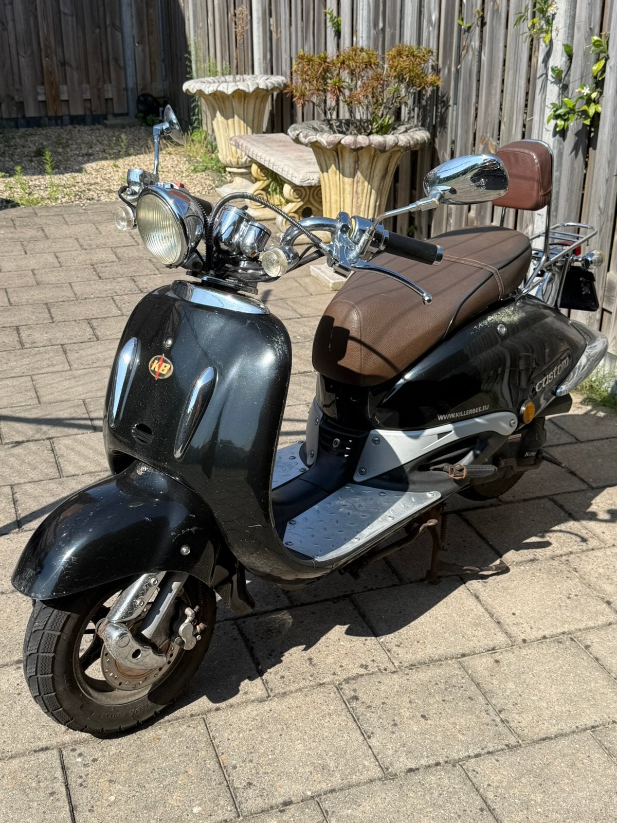 Leuke scooter TEAB., Fietsen en Brommers, Ophalen of Verzenden, Gebruikt, Benzine