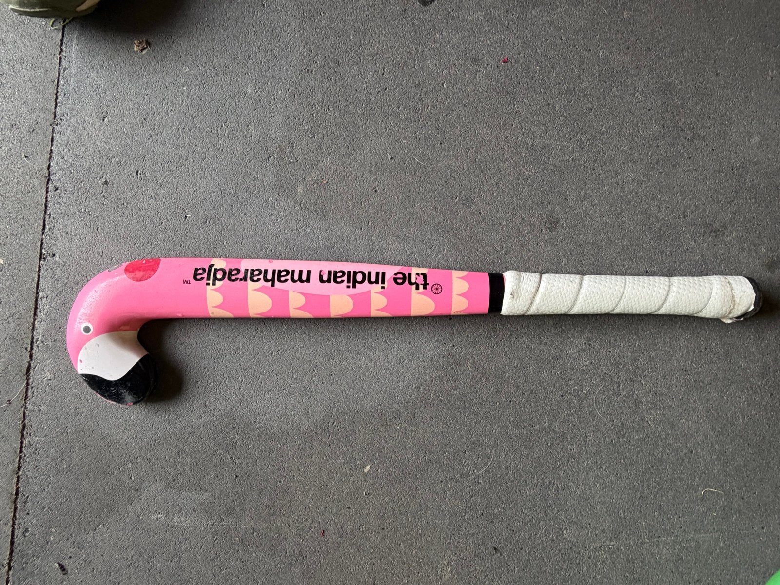 Roze Indian Maharadja hockeystick - Flamingo design, Ophalen, Gebruikt, Stick