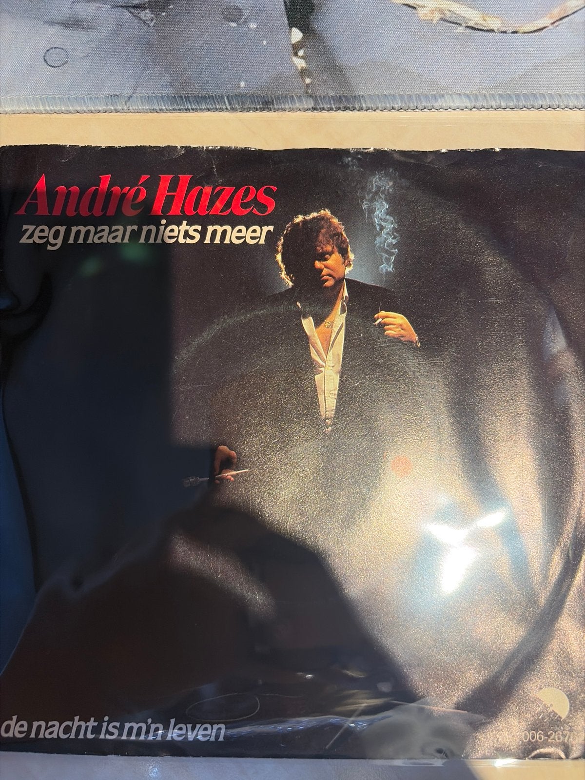 André Hazes - Zeg Maar Niets Meer / De Nacht Is M'n Leven, Cd's en Dvd's, Gebruikt, 7 inch, Ophalen of Verzenden, EP