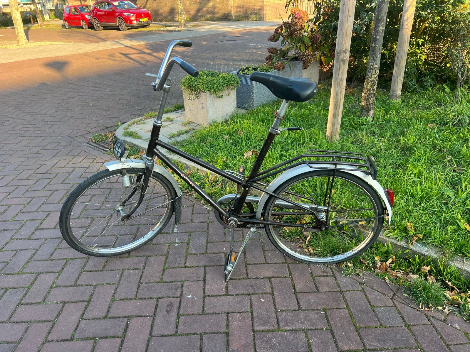 Vintage opvouwbare fiets - Compact en functioneel, Fietsen en Brommers, Ophalen, Gebruikt, Minder dan 14 inch, Overige merken