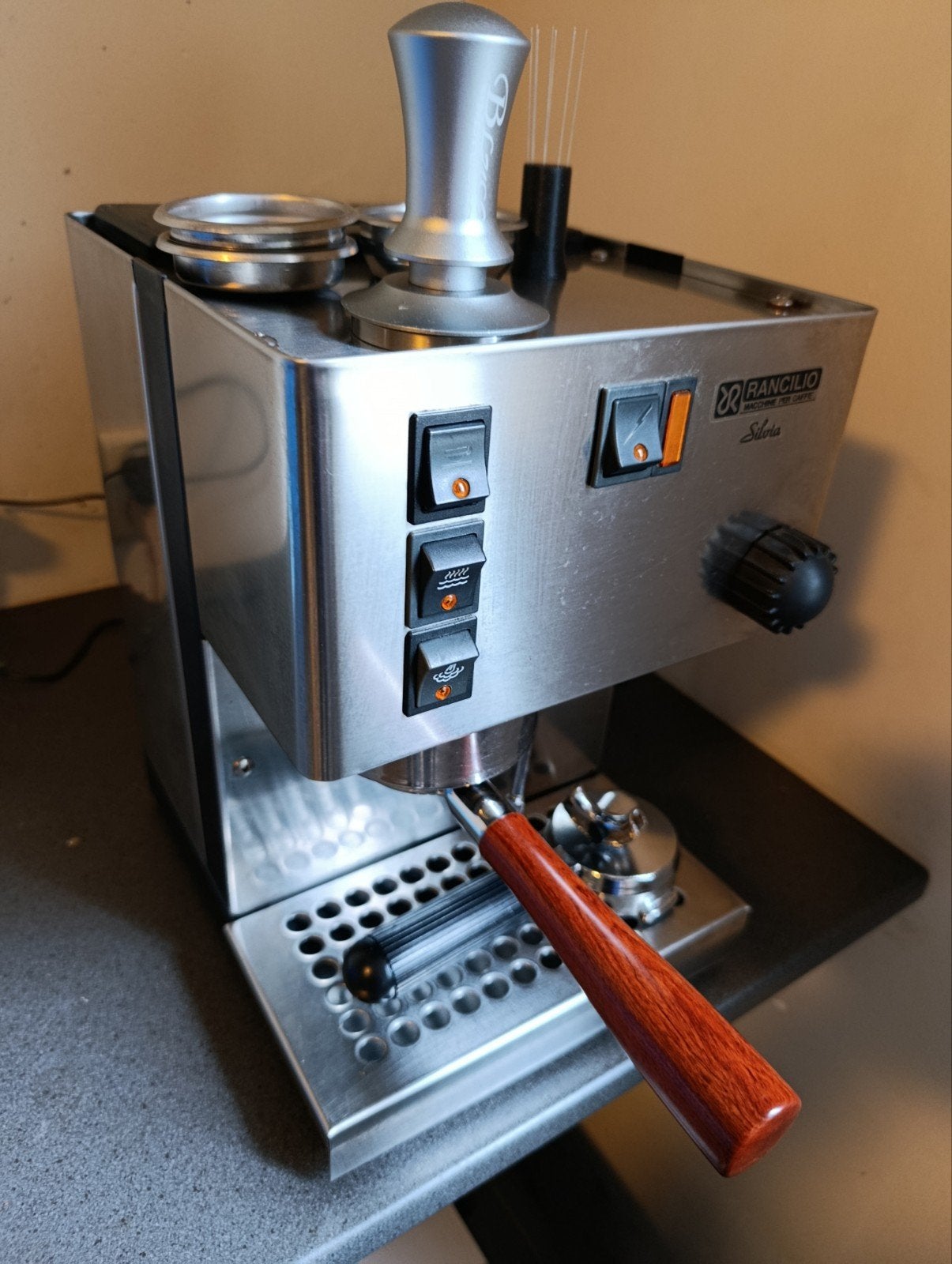 Rancilio Silvia, Ophalen of Verzenden, Refurbished