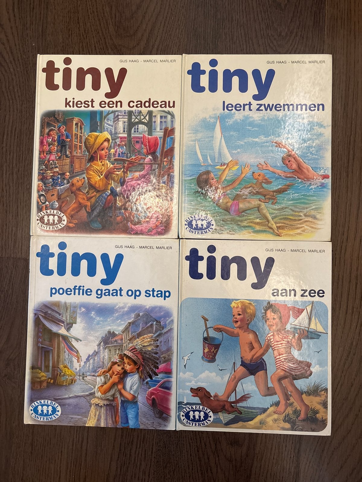 Tiny Boeken - Set van 4: Klassieke Avonturen, Ophalen of Verzenden, Gelezen, Fictie algemeen