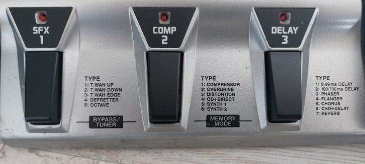 Boss ME-20B Multi-effect Baspedaal, Muziek en Instrumenten, Effecten, Ophalen