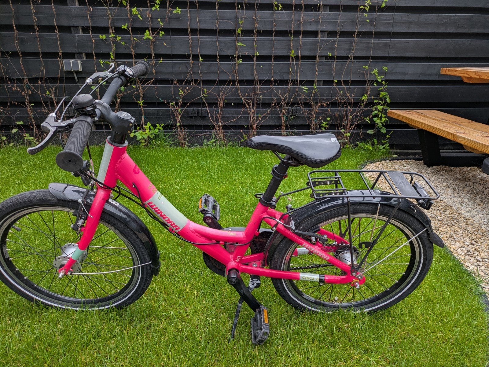 Winora Chica 20 inch kinderfiets MTB/ATB, Ophalen, Gebruikt, Velgrem, Versnellingen