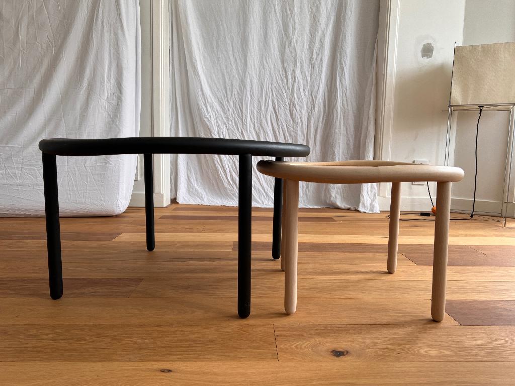 Hay / Wrong for Hay Serve coffee tables, Huis en Inrichting, Ophalen, Gebruikt, 50 tot 100 cm, Rond