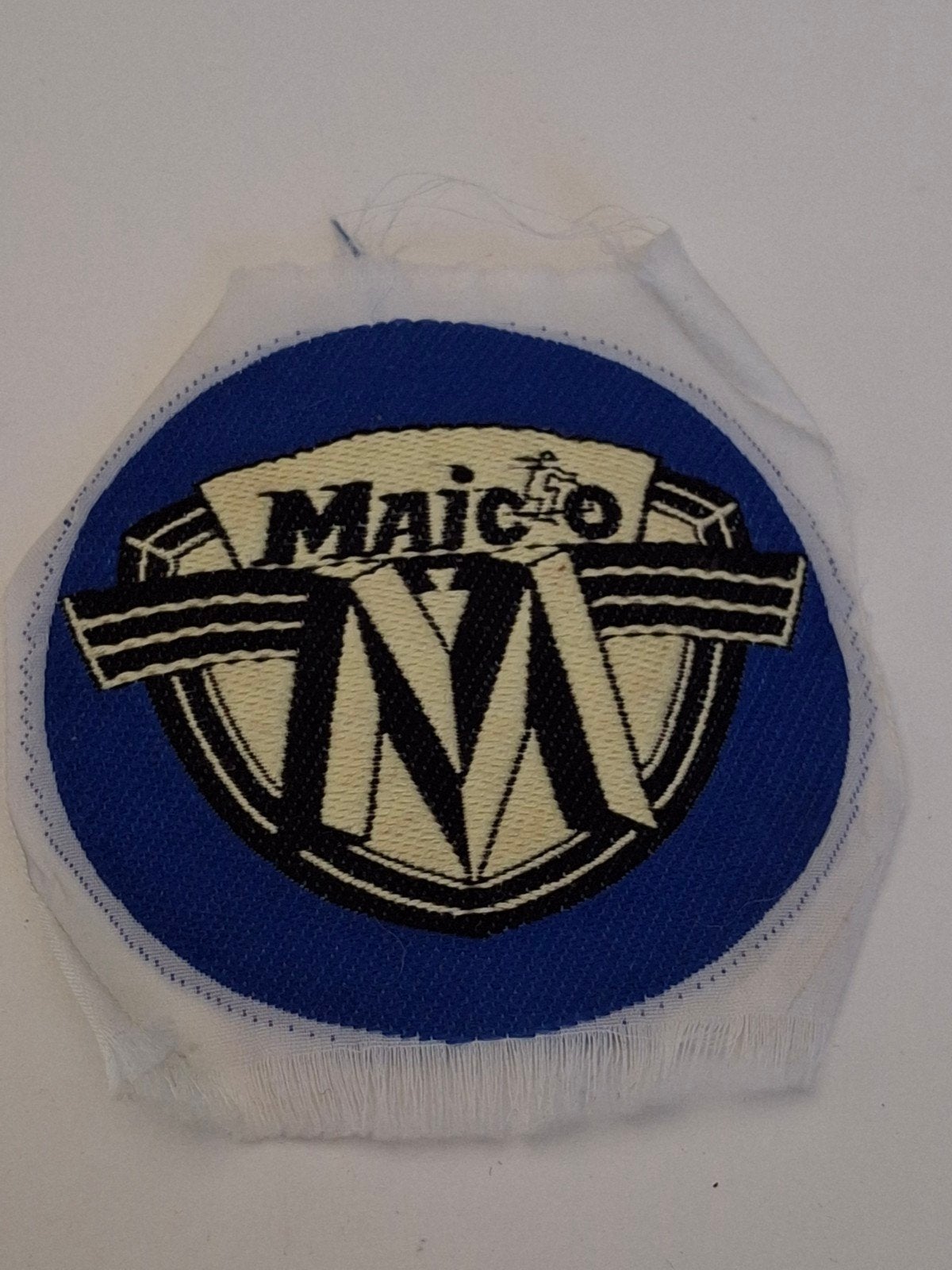 Patch Maico motoren / bromfietsen embleem, Ophalen of Verzenden, Zo goed als nieuw, Overige typen