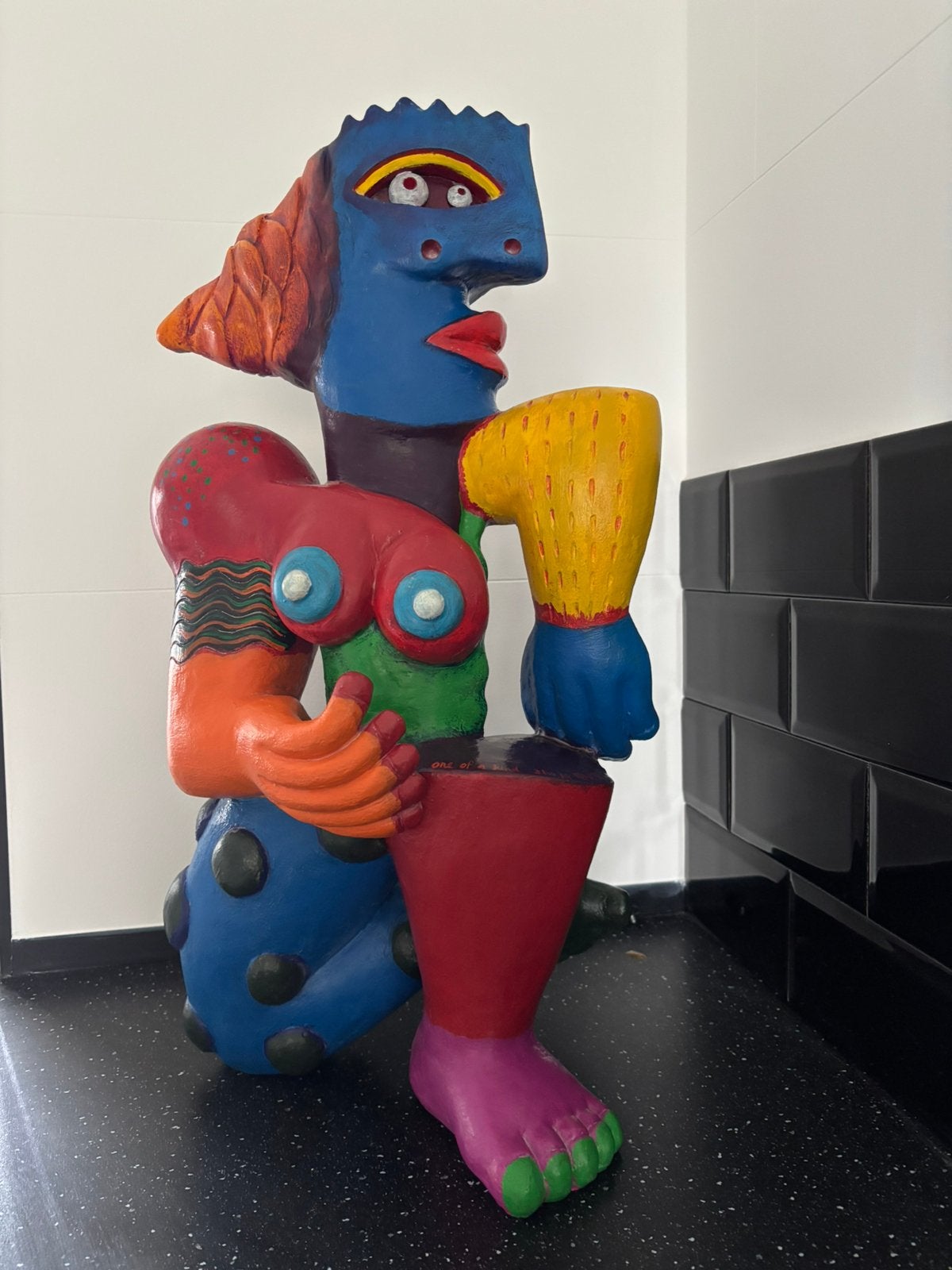 Groot Clemens Briels Kunstwerk Beeld, Ophalen