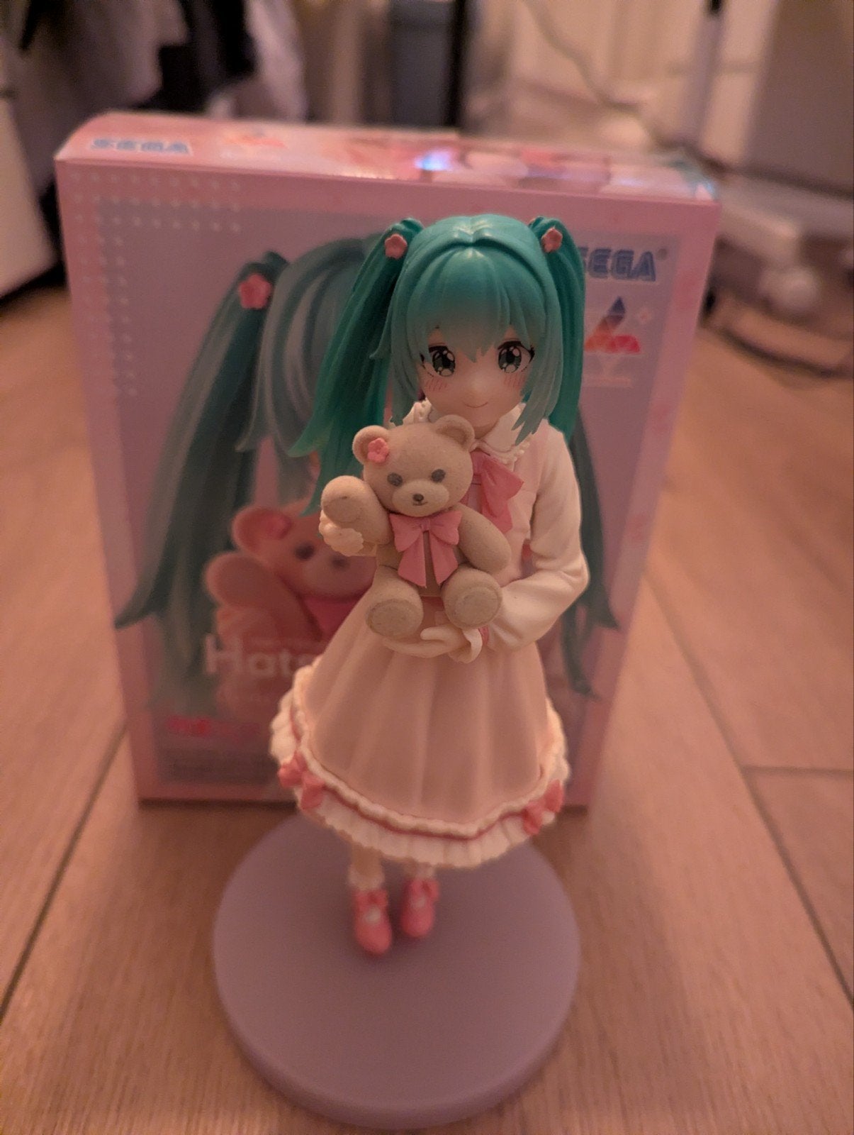 Miku Hatsune figuur - Mooi en schattig, Ophalen of Verzenden, Zo goed als nieuw