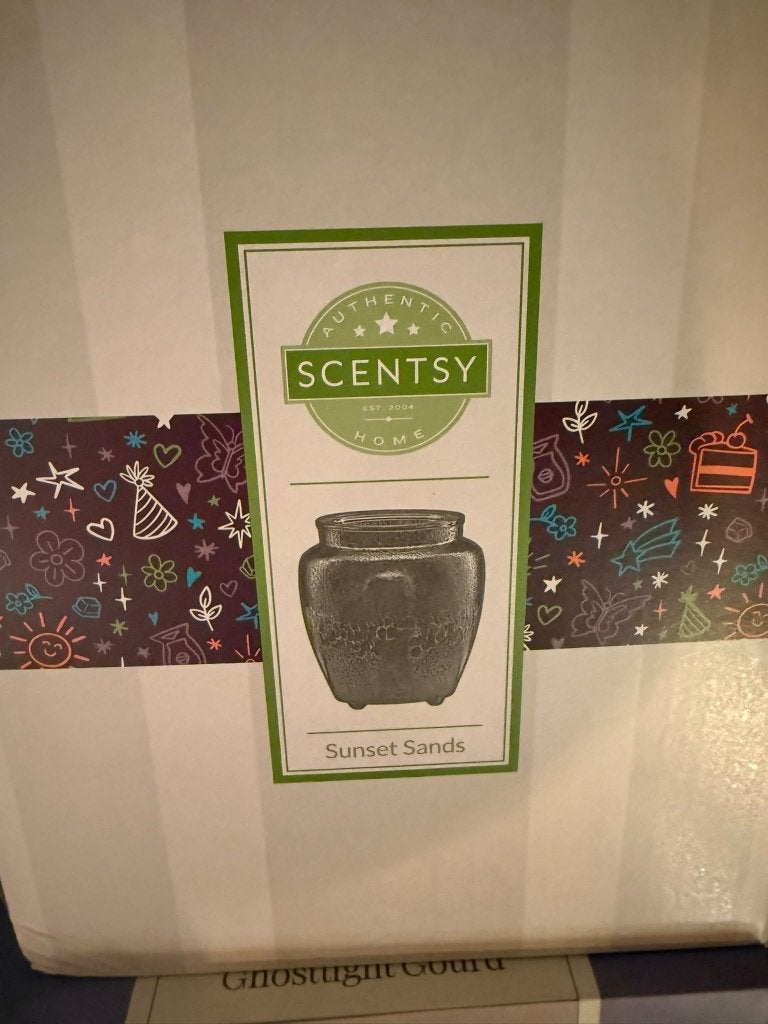 Scentsy warmer Sunset Sands, Geurverspreider, Meerkleurig, Nieuw, Ophalen of Verzenden
