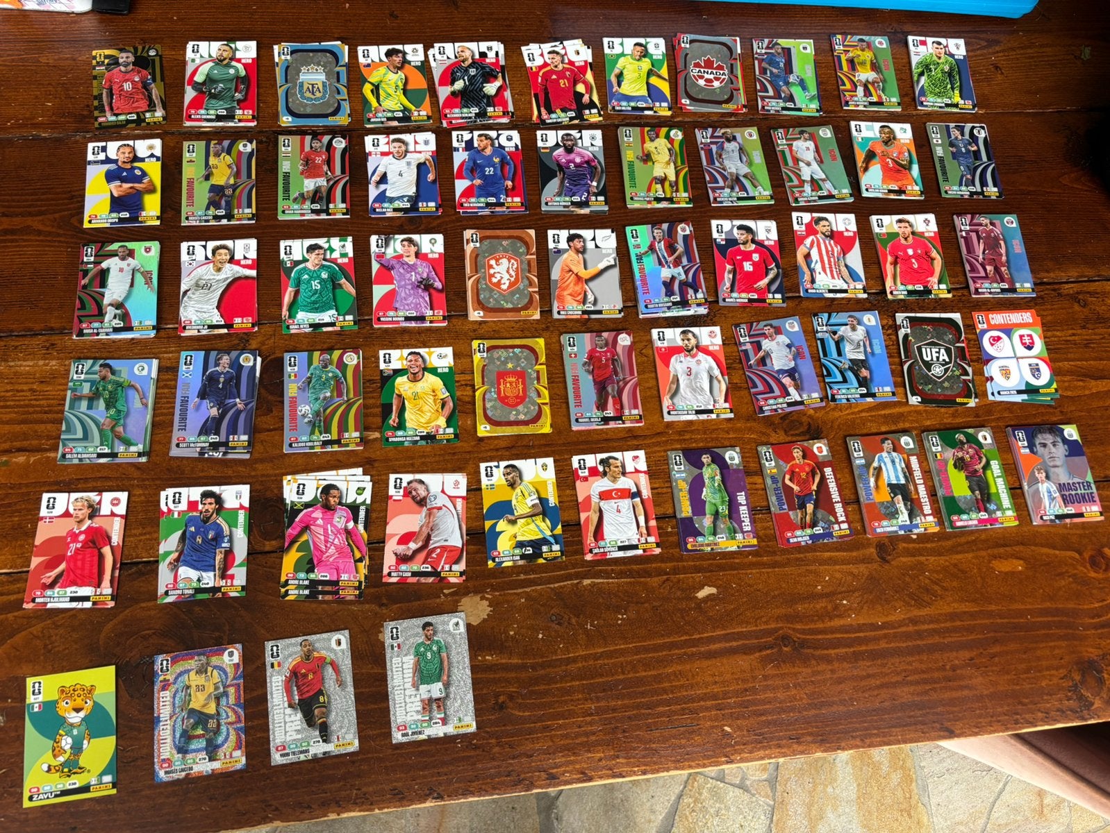 Panini adrenalyn xl wk 26, Ophalen of Verzenden, Zo goed als nieuw, Meerdere plaatjes
