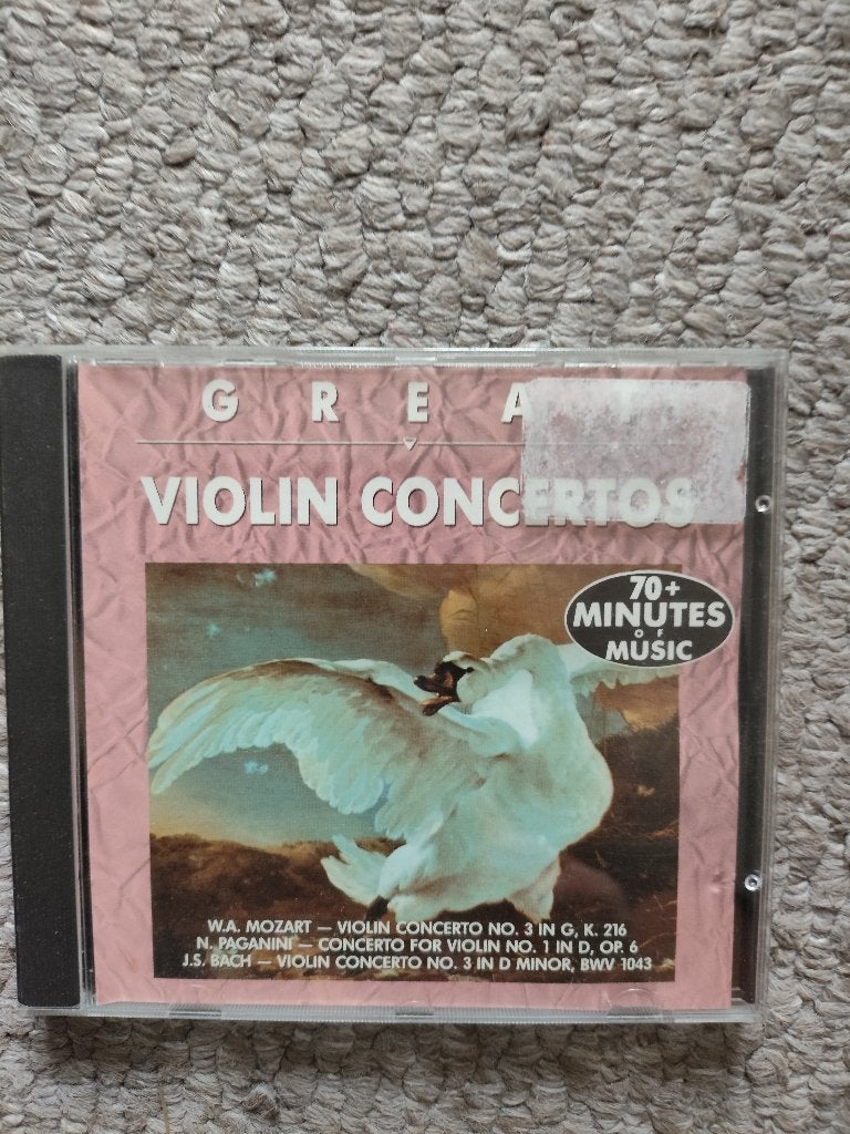 Great Violin Concertos, Ophalen of Verzenden, Zo goed als nieuw