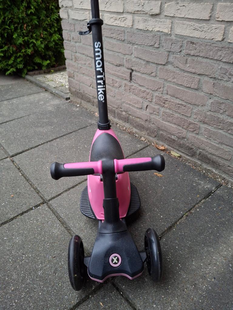 Smart Trike 3-in-1 Roze Loopfiets/Step voor Kinderen, Ophalen, Gebruikt, Overige typen, Smart Trike