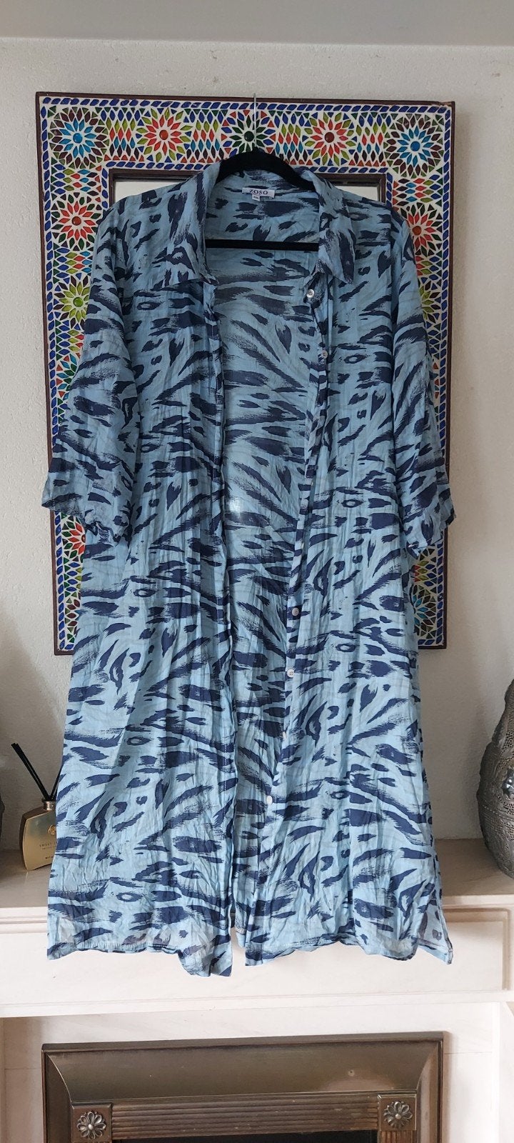 Zoso lange blouse maat xxxl zgan, Ophalen of Verzenden, Zo goed als nieuw, Blauw, Blouse of Tuniek