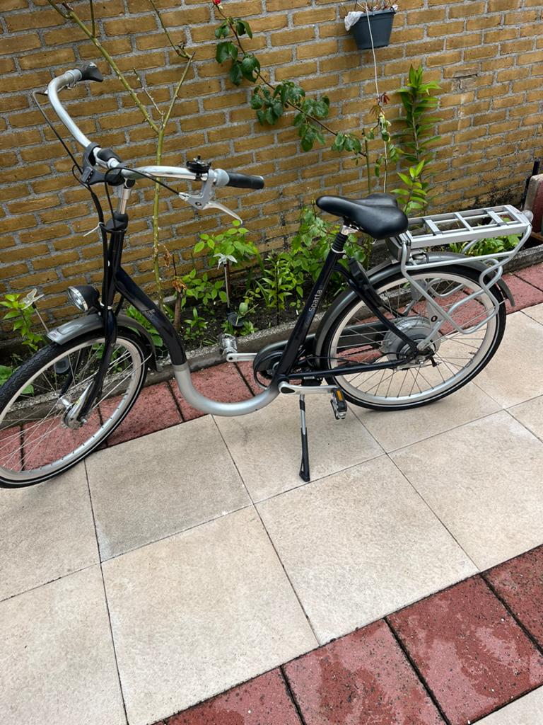 Electrische sparta fiets, Fietsen en Brommers, Fietsen | Vouwfietsen, Ophalen of Verzenden, Zo goed als nieuw, 20 inch of meer