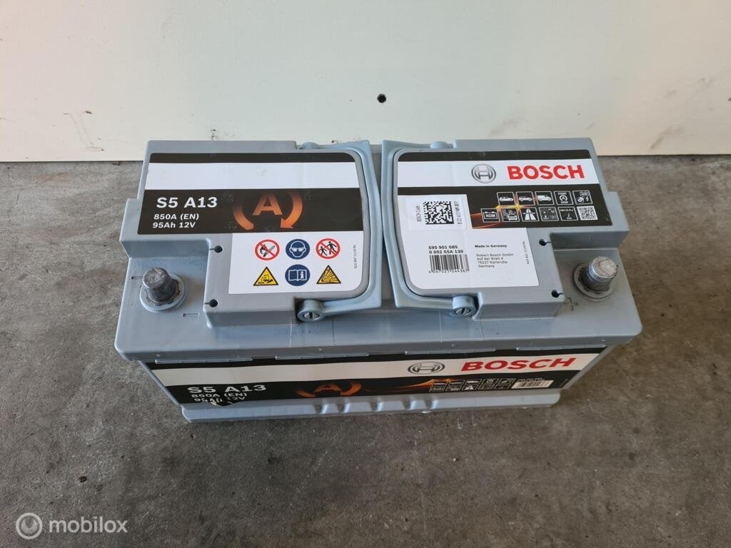 ZGAN Accu 95Ah Bosch batterij, Land Rover, Gebruikt