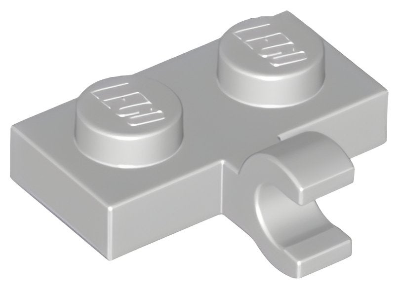 100x LEGO 6313114 - 11476 - Plate, Modified 1 x 2 with Clip, Overige thema's, Lego, Nieuw, Ophalen of Verzenden