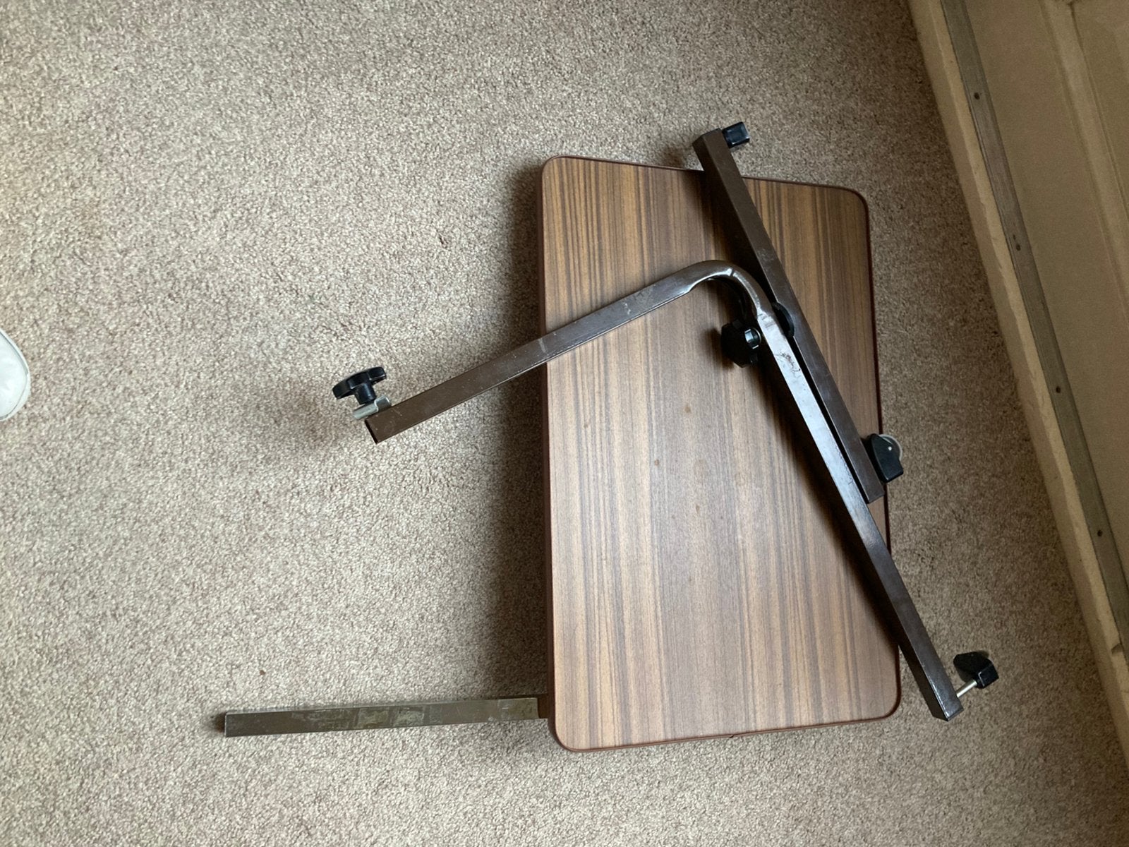 Bedtafel, Ophalen, Gebruikt