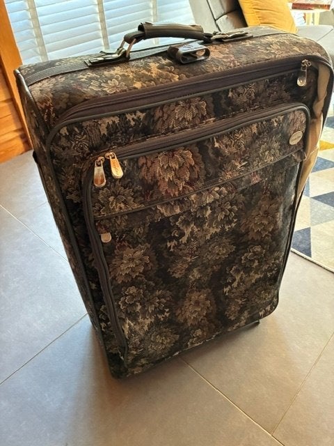Grote koffer, Sieraden, Tassen en Uiterlijk, Koffers, Ophalen, Overige materialen, Wieltjes, Gebruikt