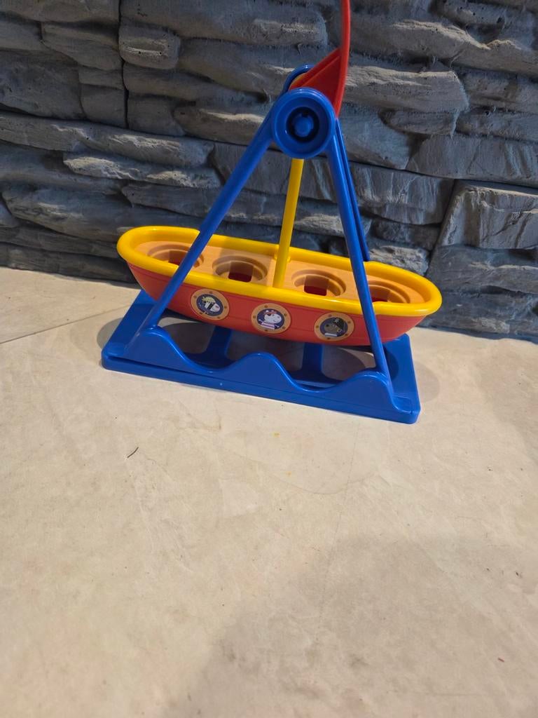 Schommelboot speelgoed voor baby's en peuters, Ophalen of Verzenden, Gebruikt, Overige typen