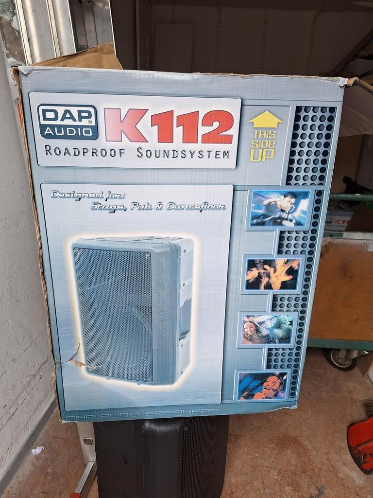 DAP Audio K-112 Roadproof Soundsystem Speaker - 300 Watt, Audio, Tv en Foto, Luidsprekers, Overige merken, Gebruikt, Ophalen of Verzenden