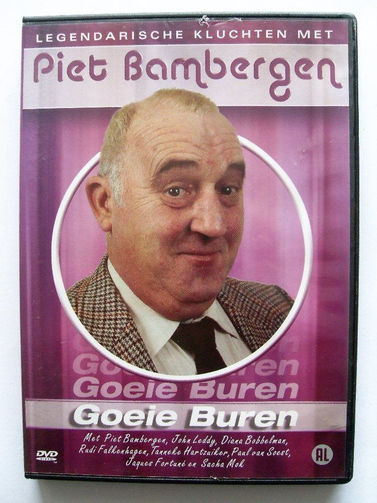 Piet Bambergen - Goeie Buren (originele dvd), Stand-up of Theatershow, Overige artiesten, Alle leeftijden, Zo goed als nieuw