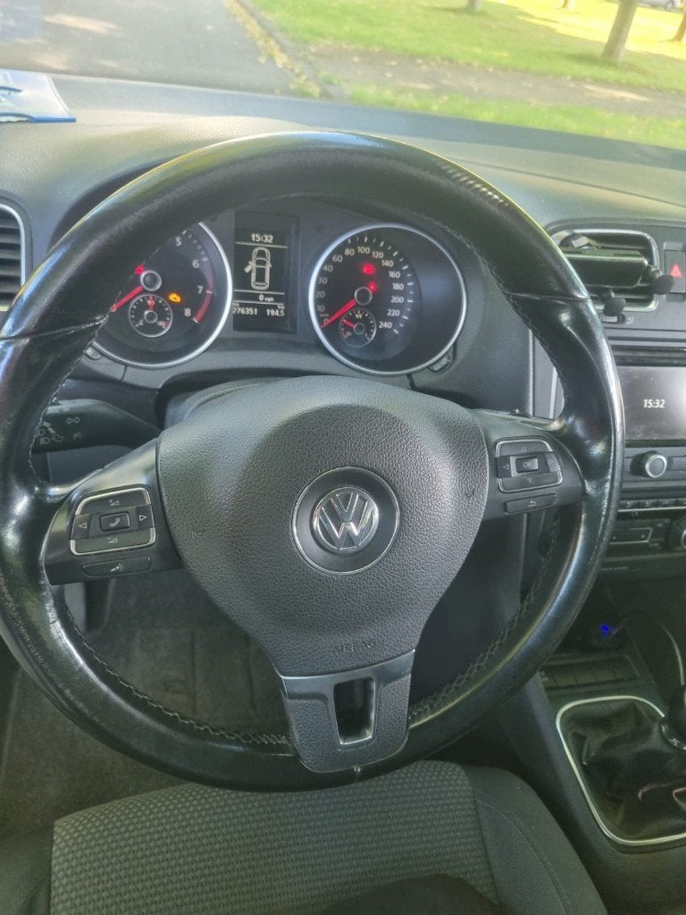 Volkswagen Golf 1.4 TSI 90KW Variant 2010 Zwart, Auto's, Voorwielaandrijving, Euro 5, Zwart, 4 cilinders