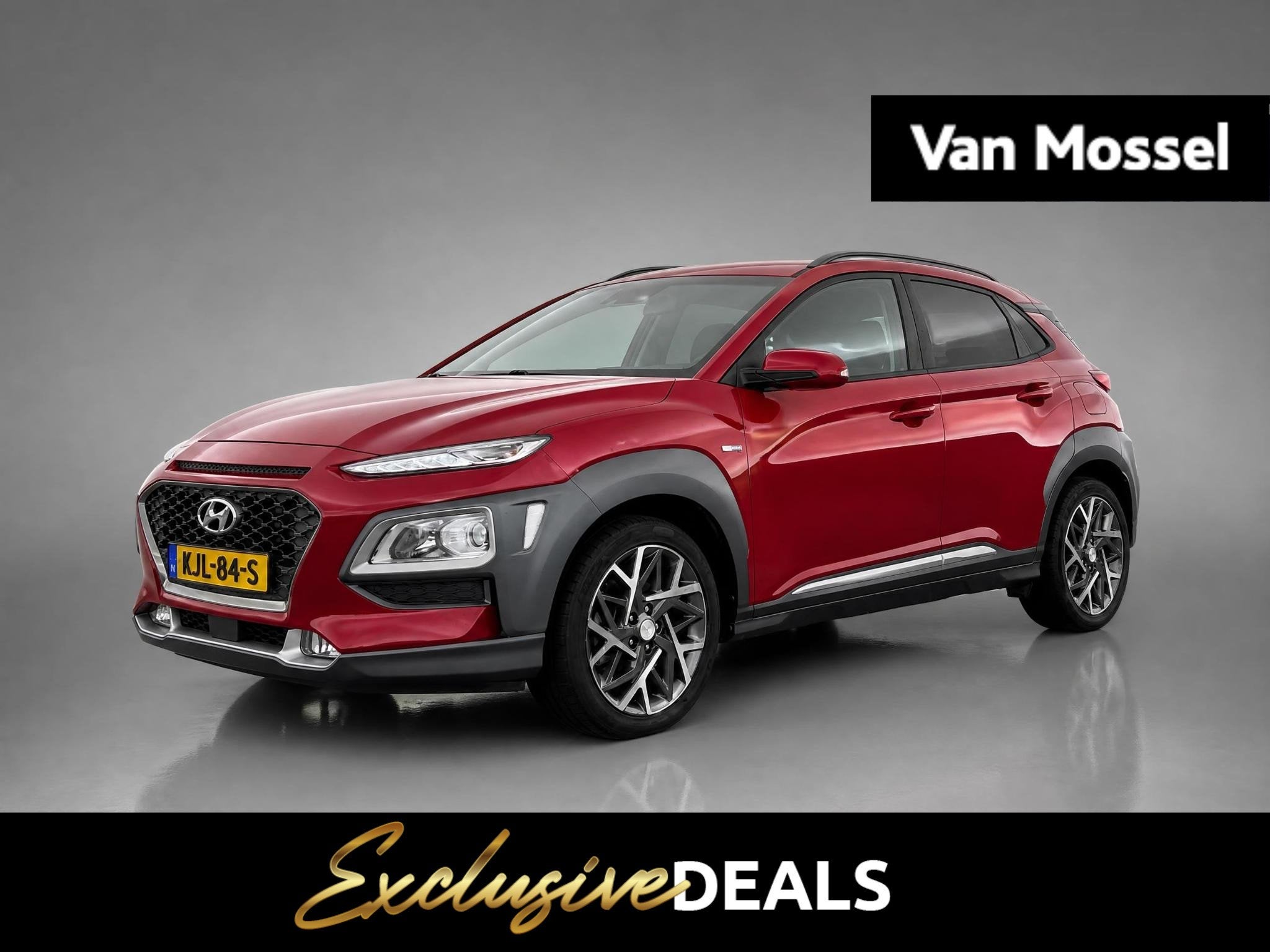 Hyundai Kona 1.6 GDI HEV Comfort | Achteruitrijcamera | Appl, Auto's, Stof, Gebruikt, Euro 6, 23 km/l
