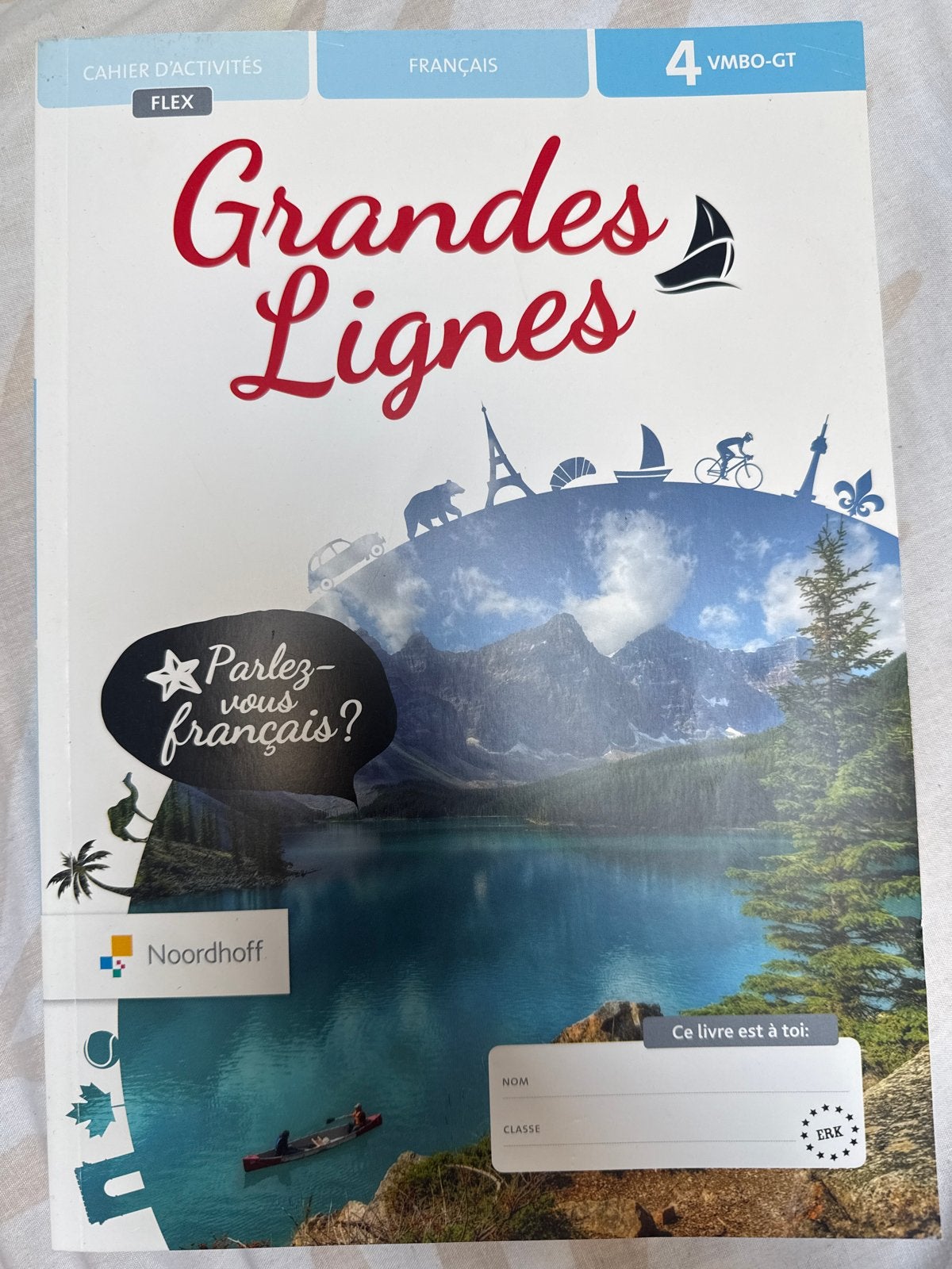 Grandes Lignes Frans 4 VMBO-GT Flex Werkboek Nieuw, Boeken, Ophalen of Verzenden, Alpha, Nieuw, MBO