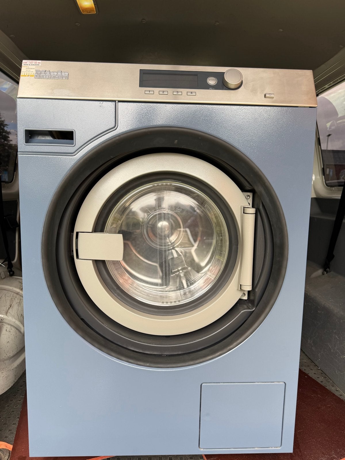 Miele Professional Wasmachine PW 6080 LP OB xl 9 kg!, Ophalen, 1200 tot 1600 toeren, Gebruikt, 10 kg of meer