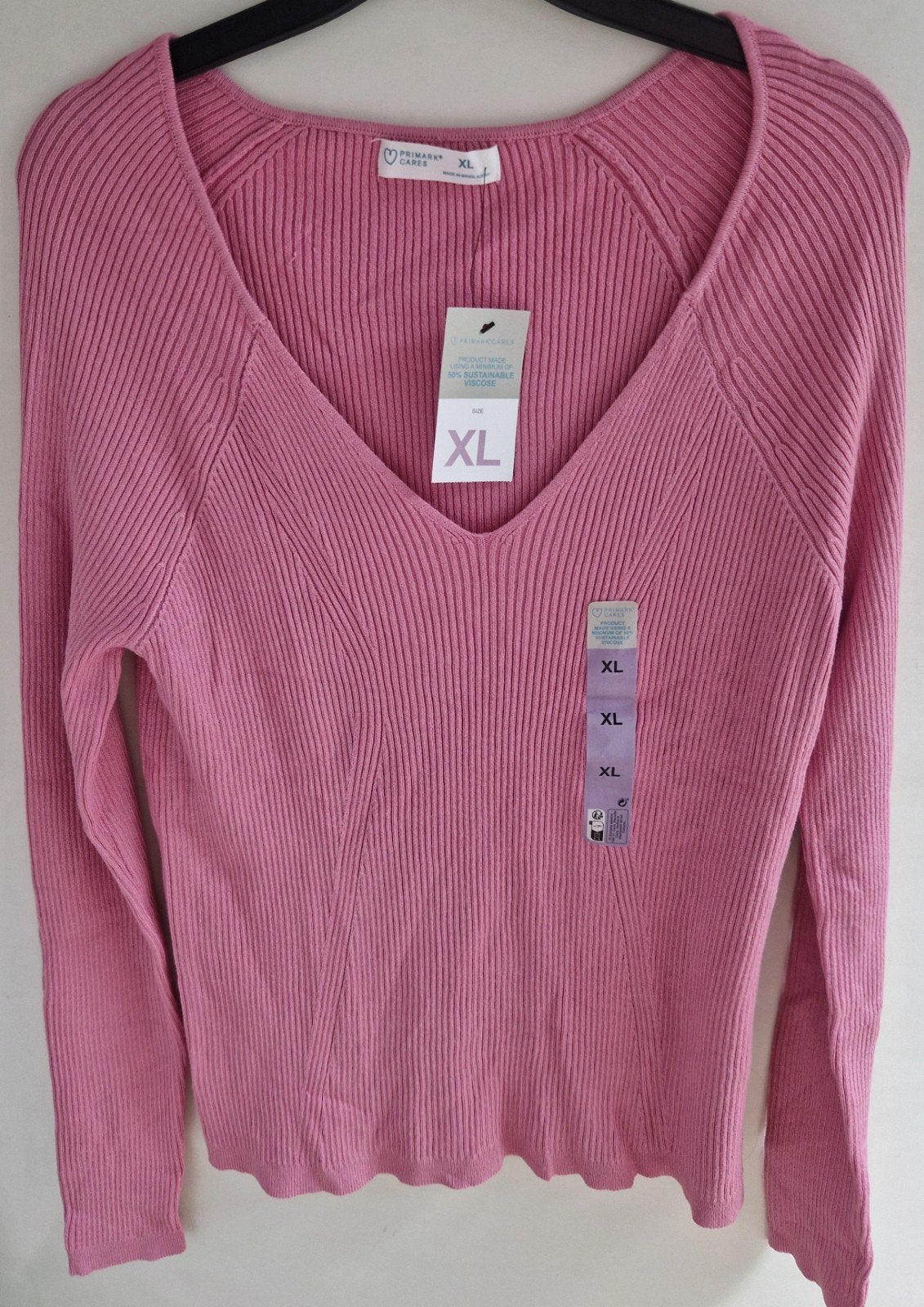 Nieuwe roze trui maat XL, Primark, Maat 46/48 (XL) of groter, Nieuw, Ophalen of Verzenden