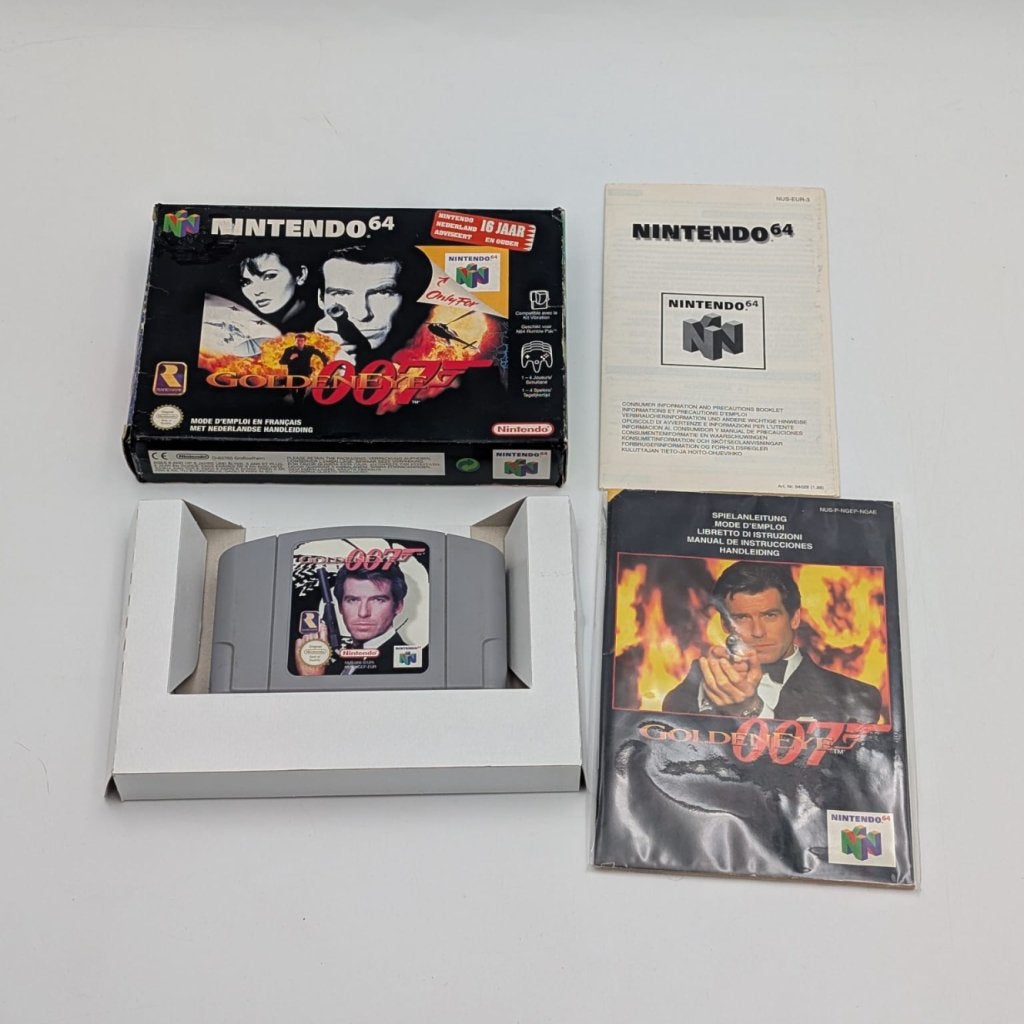 James Bond 007 Goldeneye - Nintendo 64 Game CIB, Ruilrijk, Zo goed als nieuw, Info@ruilrijk.nl, Neerstraat 60, 6041 KD Roermond