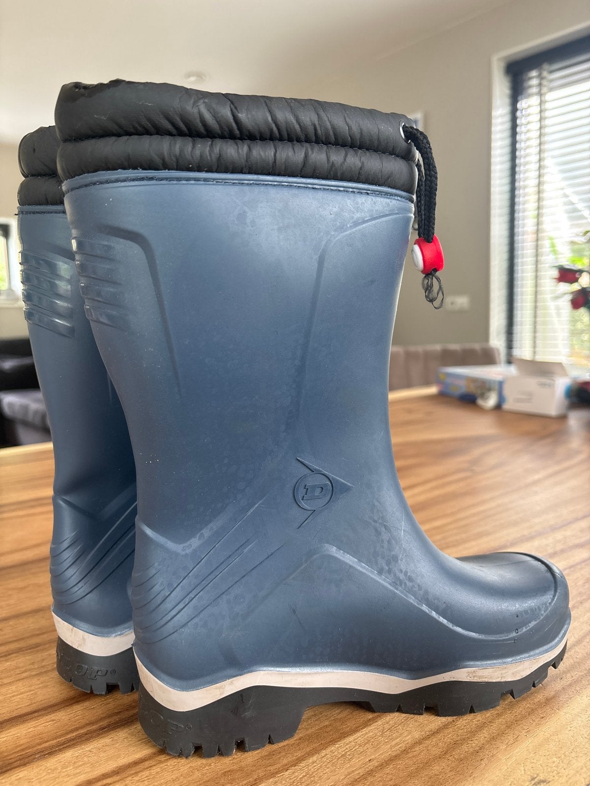 Dunlop regenlaarzen voor kinderen - maat 34, Ophalen, Gebruikt, Jongen of Meisje