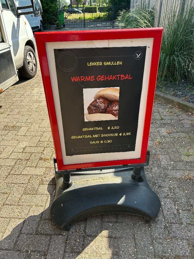 Reclamebord, Verzamelen, Merken en Reclamevoorwerpen, Ophalen, Gebruikt, Reclamebord
