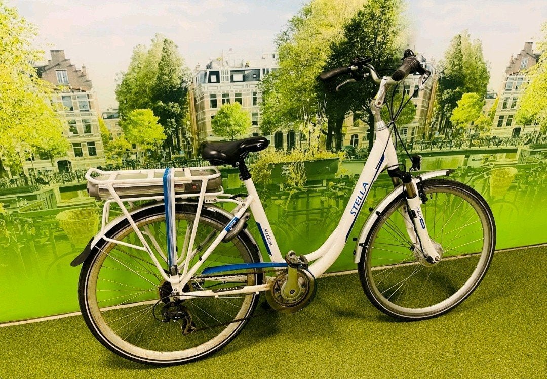 mooi Elektrische fiets Stella Allegra, Versnellingen, Zo goed als nieuw, 50 tot 53 cm, Schijfrem