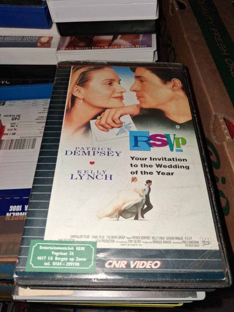 Vhs ex-rental  - Rsvp, Vanaf 16 jaar, Ophalen of Verzenden, Gebruikt, Horror