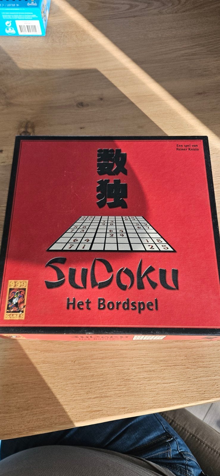 Sudoku Het Bordspel - Zo goed als nieuw, Hobby en Vrije tijd, Ophalen, Zo goed als nieuw, 999 Games