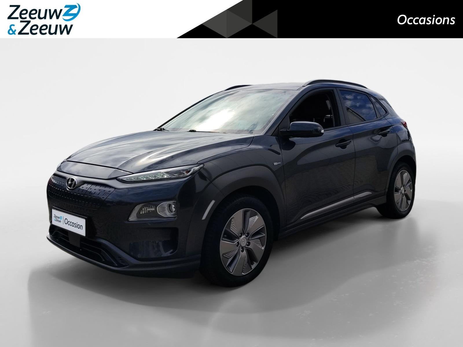 Hyundai Kona EV Premium 64 kWh | Vol opties | Zeer netjes |, Auto's, 12 maanden, Gebruikt, Origineel Nederlands, 64 kWh