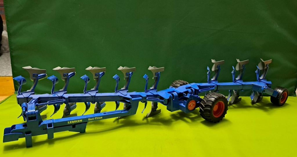 Brder Lemken Vari-Titan Ploeg, Overige merken, Ophalen of Verzenden, Zo goed als nieuw, Groter dan 1:32