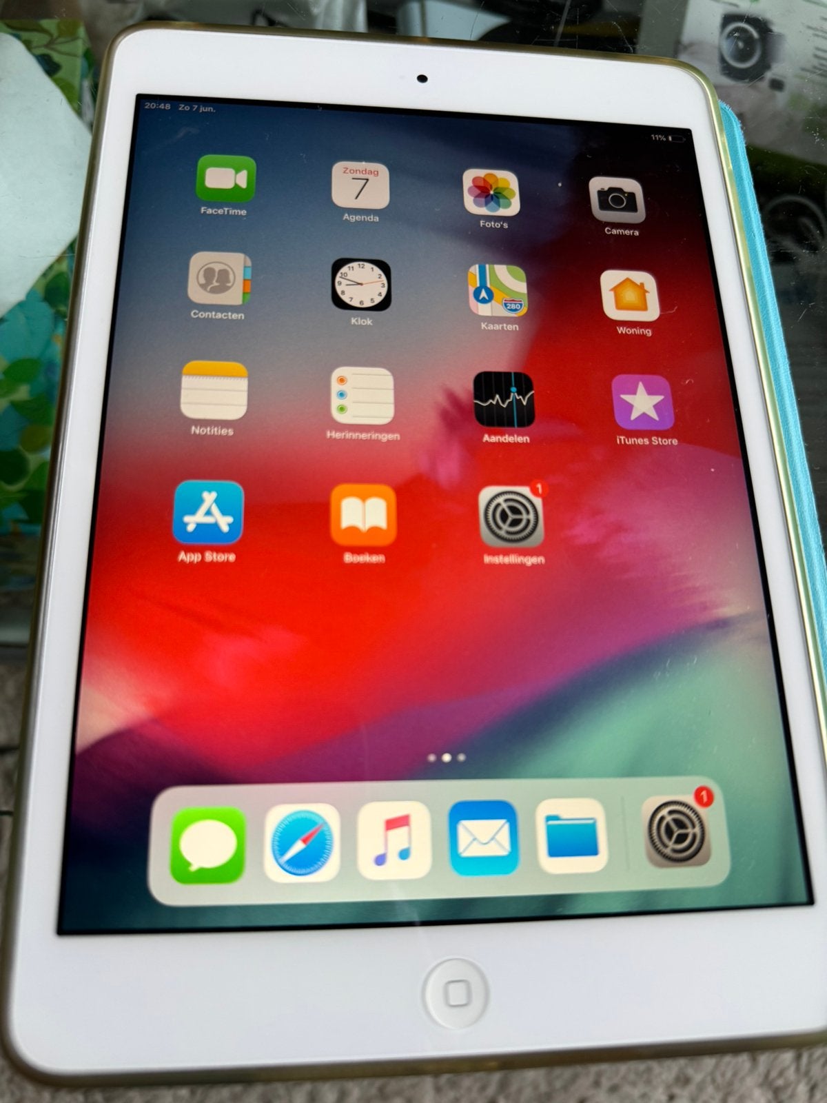 Ipap mini 2, Computers en Software, Apple iPads, Gebruikt, 32 GB, Wit, Ophalen of Verzenden