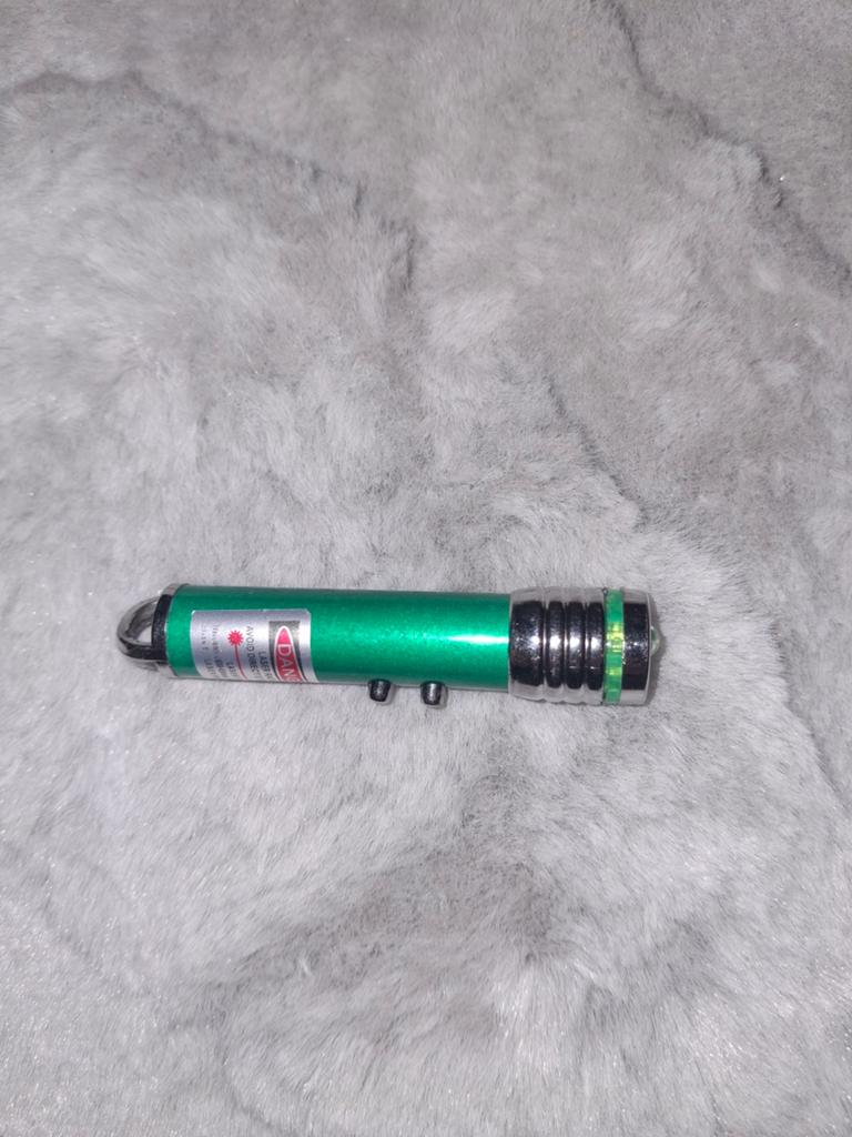 Groene Laserpen met Rood Licht - Zo goed als nieuw, Ophalen of Verzenden, Zo goed als nieuw