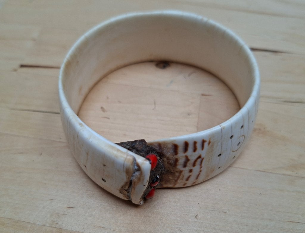 MUWALI ARMBAND VAN PAPUA NIEUW GUINEA, Sieraad, Natuurlijk materiaal, 3 cm, Papoea-Nieuw-Guinea
