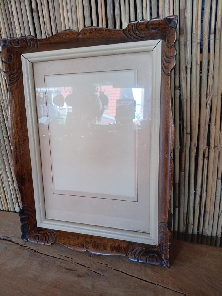 Brocante fotolijst, Antiek en Kunst, Curiosa en Brocante, Ophalen of Verzenden