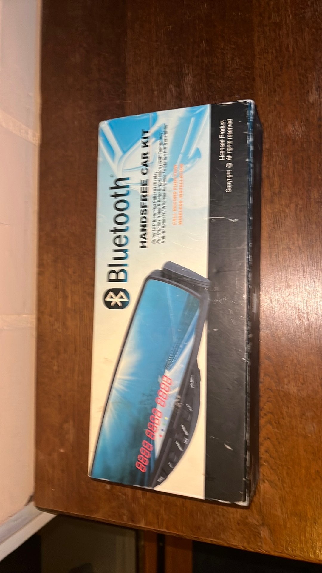 BLUETOOTH HANDSFREE CAR KIT., Ophalen of Verzenden, Zo goed als nieuw