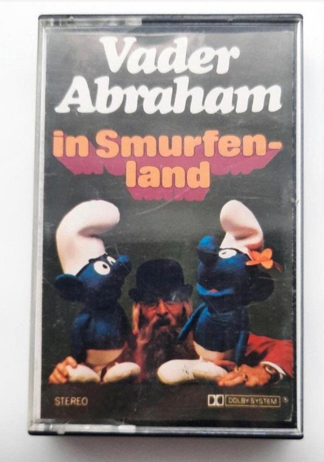Vader Abraham in Smurfenland Cassette bandje 1977, Gebruikt, 1 bandje, Ophalen of Verzenden, Origineel