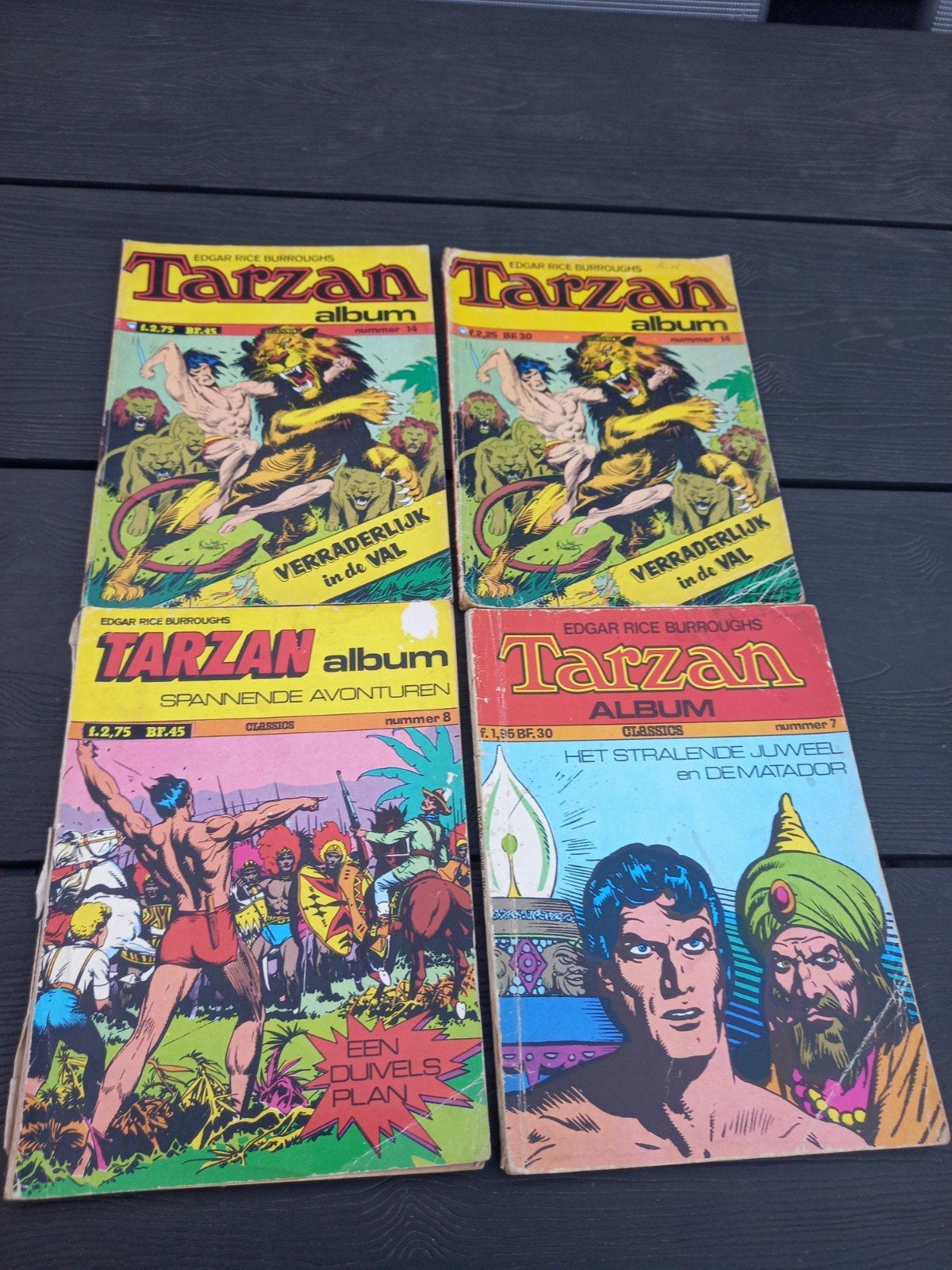 tarzan classics, Gelezen, Europa, Ophalen of Verzenden, Meerdere comics
