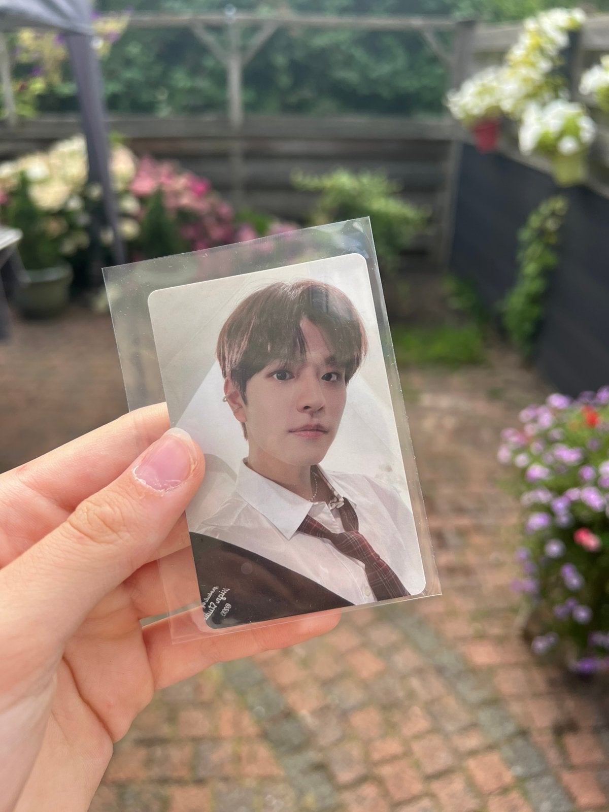 Stray Kids Seungmin Photocard - Christmas EveL Official SKZ, Ophalen of Verzenden, Zo goed als nieuw, Foto of Kaart