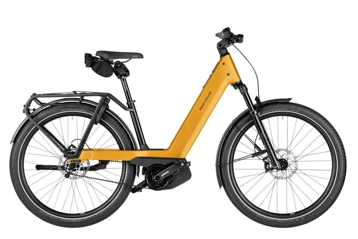 RIESE UND MÜLLER Nevo5 pinion Lage instap Golden Yellow XL, -, -, Nieuw, -