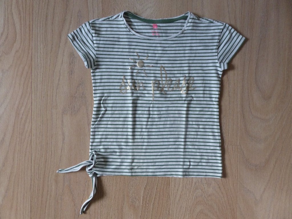 T-shirt maat 134 / 140 Hema, Kinderen en Baby's, Kinderkleding | Maat 134, Meisje, Ophalen of Verzenden, Zo goed als nieuw, Shirt of Longsleeve
