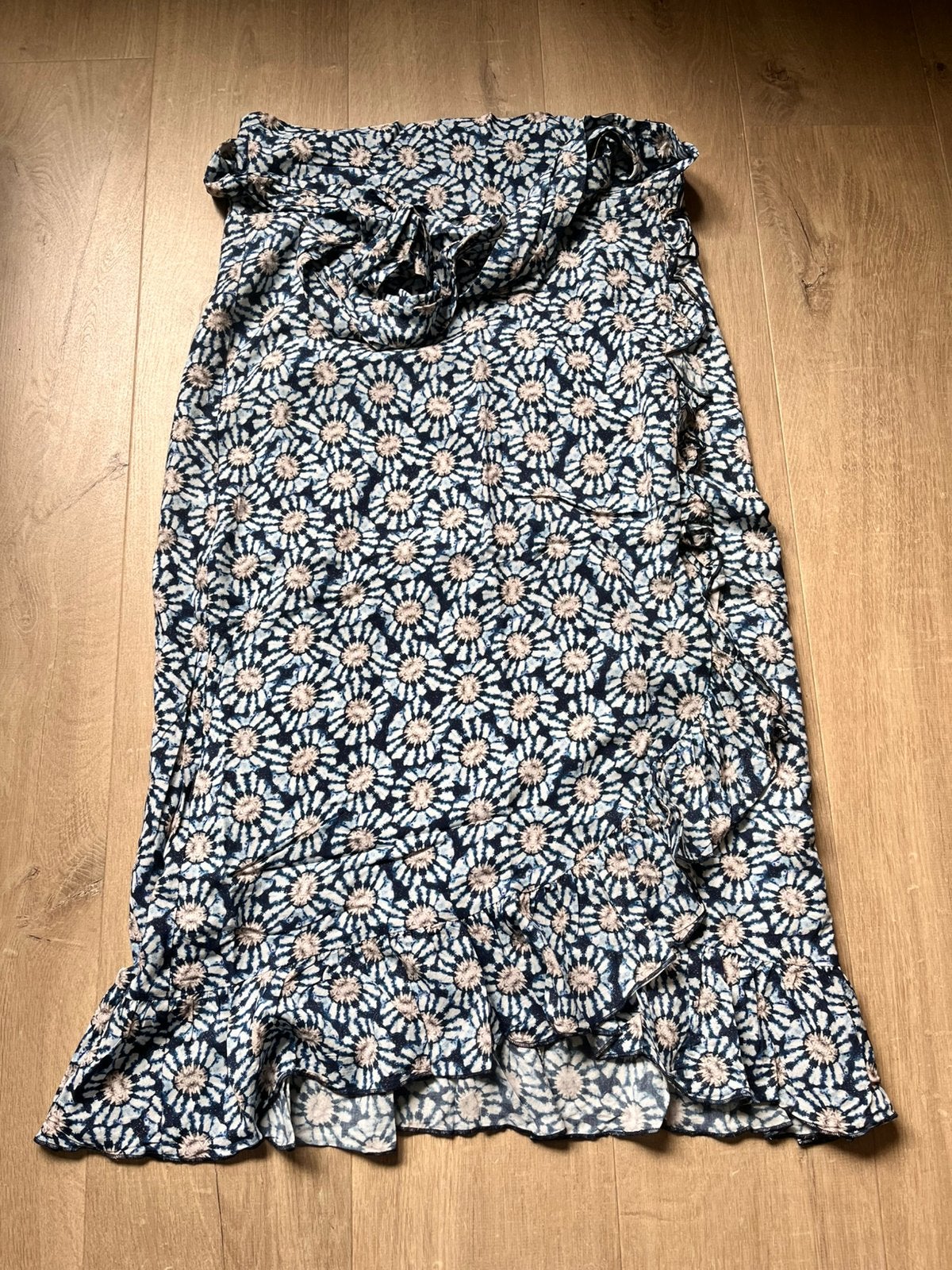 Studio Anneloes wikkelrok maat L + bijbehorende top maat XL, Kleding | Dames, Rokken, Blauw, Maat 46/48 (XL) of groter, Ophalen of Verzenden