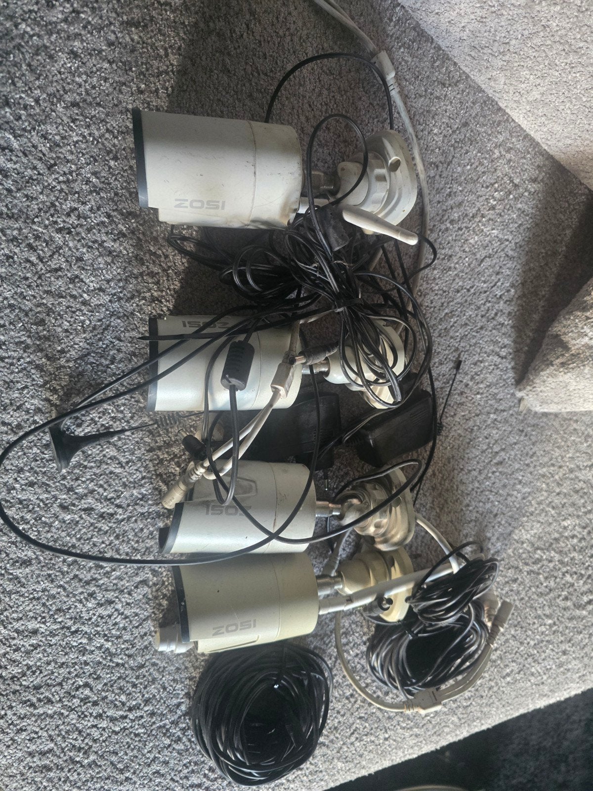 4 Zosi Beveiligingscamera's - Gebruikt, Ophalen of Verzenden, Gebruikt, Buitencamera